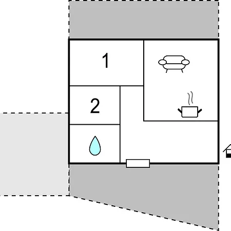 Lovely In With Kitchen Apartment